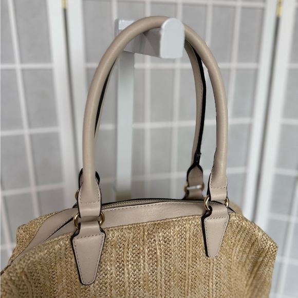 Isabelle Zara Mini Straw Duffel Purse Bag 🔥CLEAR THE CLOSET - Picture 4 of 9